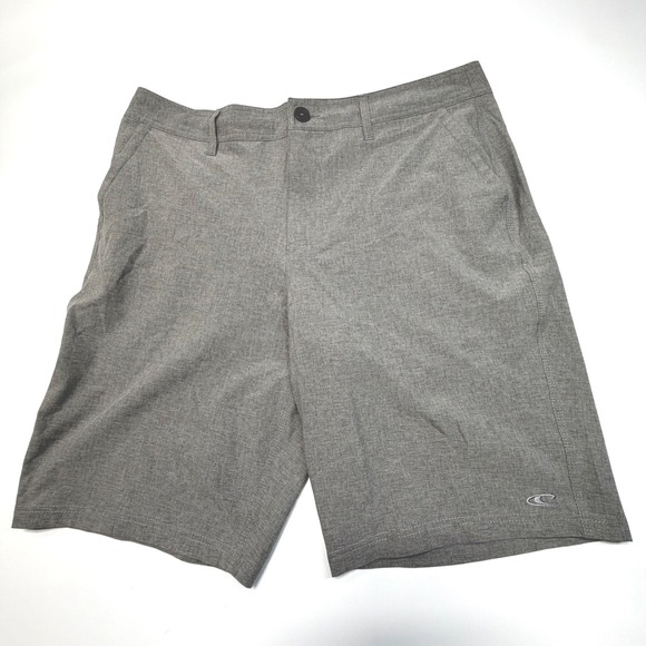 O'Neill Other - O'Neill Hybrid Shorts Men's 34‎ Gray Stretch Walkshort Chino